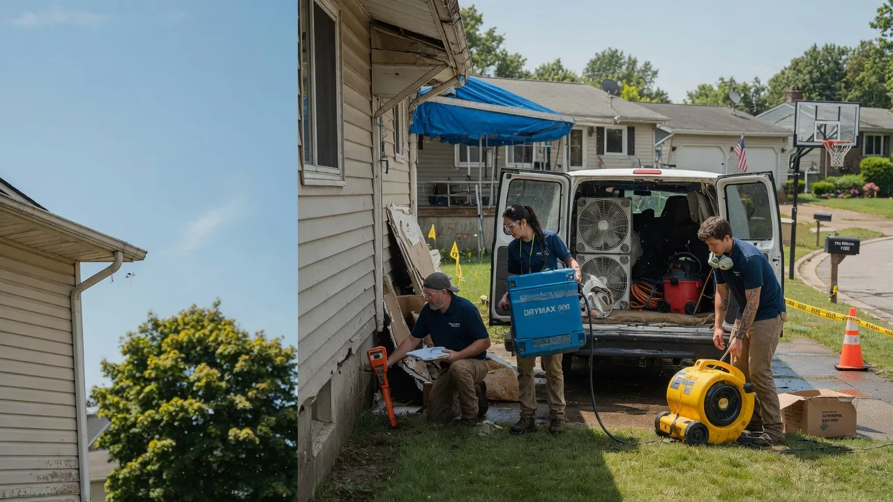 Ceiling Leak Cleanup in Higbee, MO near me